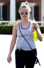 REESE WITHERSPOON in Leggings Out in Los Angeles 07/29/2016