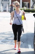 REESE WITHERSPOON in Leggings Out in Los Angeles 07/29/2016