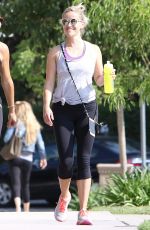 REESE WITHERSPOON in Leggings Out in Los Angeles 07/29/2016