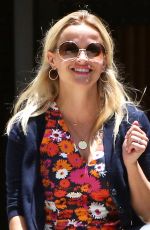 REESE WITHERSPOON Leaves a Business Meeting in Los Angeles 07/07/206