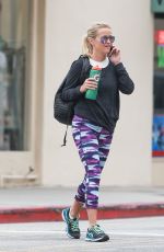 REESE WITHERSPOON Leaves a Gym in Brentwood 07/15/2016