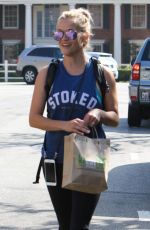 REESE WITHERSPOON Leaves a Workout in Brentwood 07/13/2016