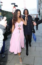 RIHANNA Night Out in London 06/29/2016