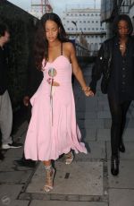 RIHANNA Night Out in London 06/29/2016