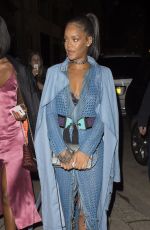 RIHANNA Night Out in London 07/02/2016