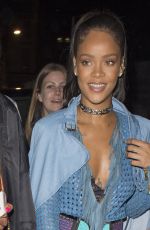 RIHANNA Night Out in London 07/02/2016