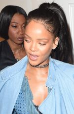 RIHANNA Night Out in London 07/02/2016