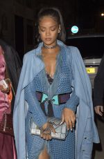 RIHANNA Night Out in London 07/02/2016