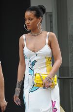 RIHANNA Out and About in New York 06/31/2016