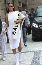 RIHANNA Out and About in Prague 07/27/2016
