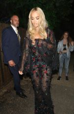 RITA ORA at ChilternFirehouse in London 07/06/2016