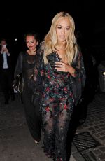 RITA ORA at Serpentine Summer Party in London 07/06/2016