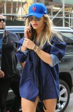 RITA ORA Heading to a Studio in New York 07/26/2016