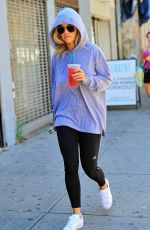 RITA ORA in a Hoodie Out in Tribeca 07/23/2016