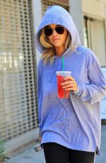 RITA ORA in a Hoodie Out in Tribeca 07/23/2016