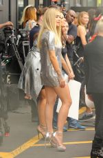 RITA ORA in Short Dress Out in New York 07/14/2016