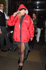 RITA ORA Leaves Edition Hotel in London 06/30/2016