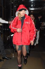 RITA ORA Leaves Edition Hotel in London 06/30/2016