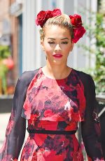 RITA ORA Leaves Her Apartment in New York 07/28/2016