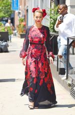 RITA ORA Leaves Her Apartment in New York 07/28/2016