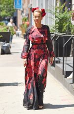 RITA ORA Leaves Her Apartment in New York 07/28/2016