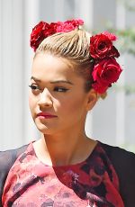 RITA ORA Leaves Her Apartment in New York 07/28/2016