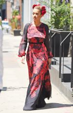 RITA ORA Leaves Her Apartment in New York 07/28/2016