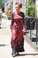 RITA ORA Leaves Her Apartment in New York 07/28/2016