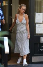 RITA ORA Leaves Her Hotel in New York 07/17/2016