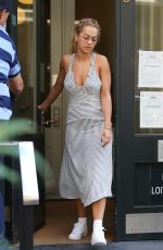 RITA ORA Leaves Her Hotel in New York 07/17/2016