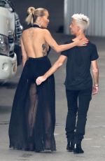 RITA ORA on the Set of America