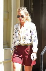 RITA ORA on the Set of America