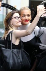 RITA ORA Out and About in London 07/07/2016