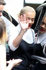 RITA ORA Out and About in London 07/07/2016
