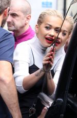 RITA ORA Out and About in London 07/07/2016