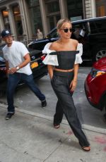 RITA ORA Out and About in New York 07/12/2016