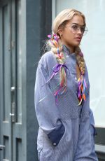 RITA ORA Out and About in New York 07/17/2016