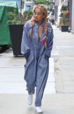 RITA ORA Out and About in New York 07/17/2016