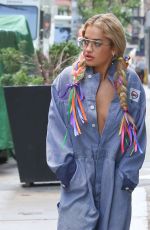 RITA ORA Out and About in New York 07/17/2016