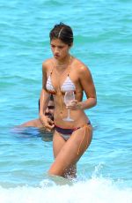 ROCKY BARNES in Bikini on the Beach in Miami 07/13/2016