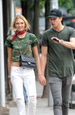 ROMEE STRIJD Out and About in New York 07/07/2016