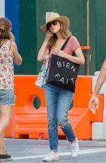 ROSE BYRNE Out and About in New York 07/11/2016