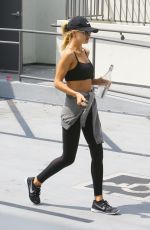 ROSIE HUNTINGTON-WHITELEY in Tights Out in West Hollywood 07/06/2016