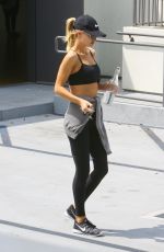 ROSIE HUNTINGTON-WHITELEY in Tights Out in West Hollywood 07/06/2016