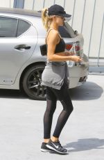 ROSIE HUNTINGTON-WHITELEY in Tights Out in West Hollywood 07/06/2016