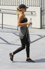 ROSIE HUNTINGTON-WHITELEY in Tights Out in West Hollywood 07/06/2016