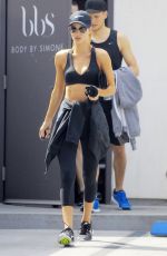 ROSIE HUNTINGTON-WHITELEY Leaves a Gym in West Hollywood 07/01/2016