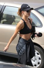 ROSIE HUNTINGTON-WHITELEY Leaves a Gym in West Hollywood 07/01/2016
