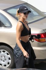 ROSIE HUNTINGTON-WHITELEY Leaves a Gym in West Hollywood 07/01/2016