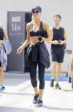ROSIE HUNTINGTON-WHITELEY Leaves a Gym in West Hollywood 07/01/2016